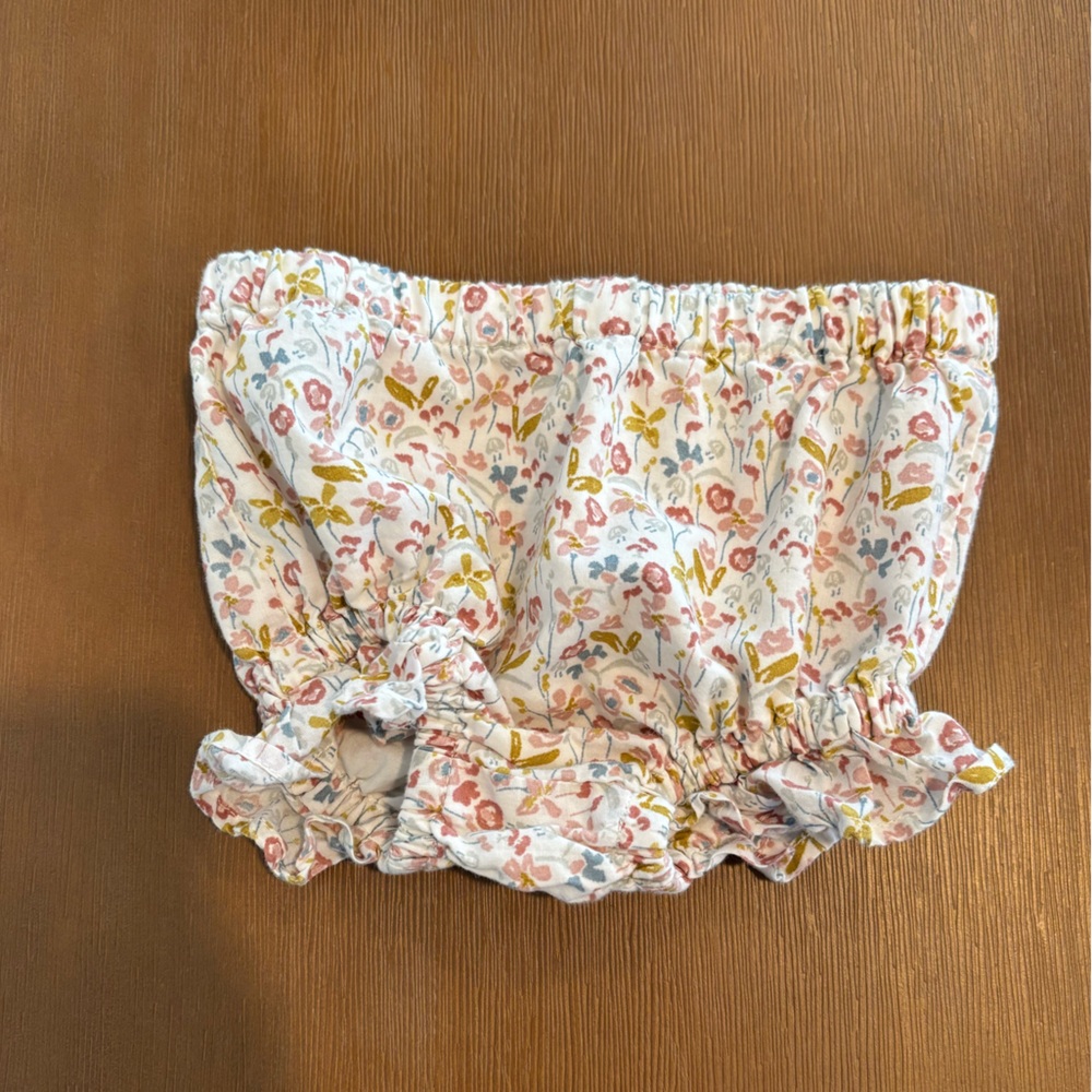 Pehr Ruffle Floral Shorts